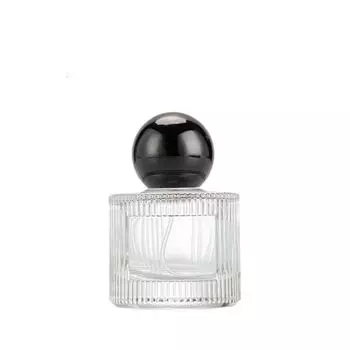 Clear Glass Perfume Bottle Refillable Atomizer Dispenser Atomizer Transparent Perfume Bottle Women