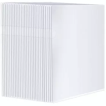 Clear Holder A4 Leobro Clear File Transparent Clear 30 Sheets Thick Document Organization Document Storage Document Protection (Milk White) 0.23mm