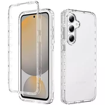 Clear Soft TPU Protective Case for Samsung Galaxy S25 Plus S24 FE S23 S22 S21 Ultra A56 A36 A16 5G A55 A35 A15 A54 A14 A34 Cover for Galaxy S25 чистый