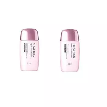 Clear Turn EX Liquid Foundation R 411 40ml x Set of 2 CLI чистый