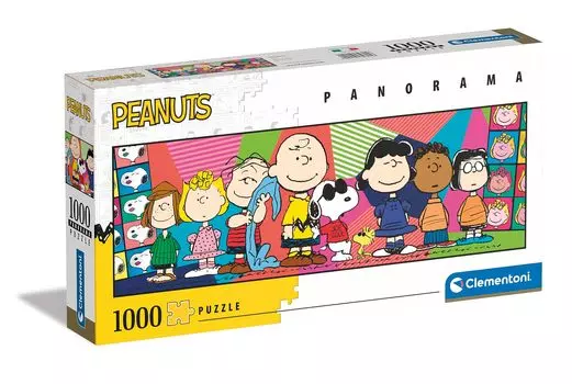 Пазл Clementoni Panoramic Peanuts из 1000 деталей для взрослых, комикс-пазл, сделано в Италии 39805