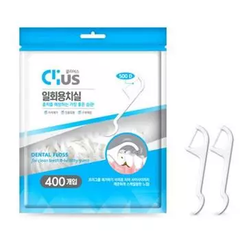 Clio Clears Dental Care Одноразовая зубная нить, 400 шт., 1 шт.