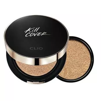 Clio Kill Cover Fixer Cushion SPF50 + / PA +++ 15 г * 2 шт. (Main + Refill) # No.02 Lingerie