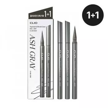 Clio [Проект 1+1] Clio Super Proof Brush Liner Kill Ash [Проект 1+1] 002 Пепельно-коричневый