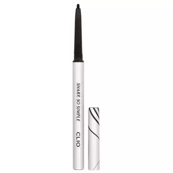 Clio, Sharp, So Simple Waterproof Pencil Liner, 03 Black Brown, 0.14g (0.004oz)