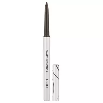 Clio, Sharp, So Simple Waterproof Pencil Liner, 04 Dark Brown, 0.14g (0.004oz)