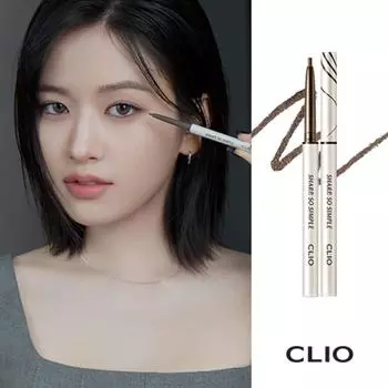 Clio Sharp So Simple Waterproof Pencil Liner AD, 004 Dark Brown, 1 piece