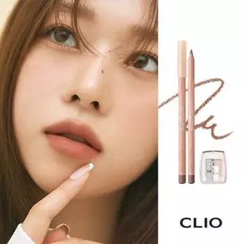 Clio Специальный набор карандашей для губ Velvet, 004 Tan Brown, 1,45 г, 1 набор