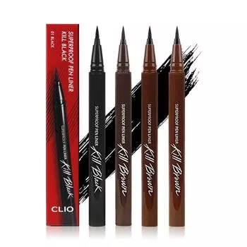 Clio Суперстойкая линейка для ручек, 04 Maroon Brown, 1 шт.