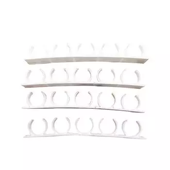 Clip 4pcs N Store Home Kitchen Stick Spice Wall Rack Storage Grippe Organizer