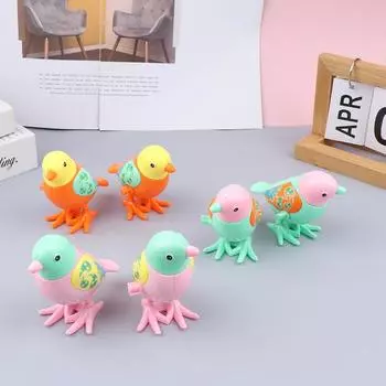 Заводная игрушка Детская мультяшная заводная креативная прыгающая птичка-сорока 1PCS
