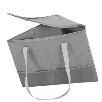 Clothes Hanger Organizer Holder Compact Travel Case Triangle Storage Bin for Dolls