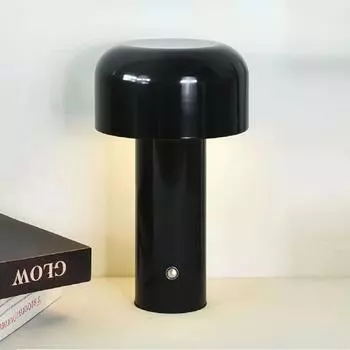 Cloud Mushroom Table Lamp Night Light Portable Cordless Touch Rechargeable Decor Lamp USB Bedside Lamp Desktop Lamp
