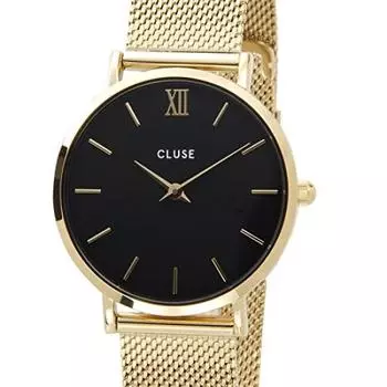[Cluse] CLUSE Women s Watch CL30012 33mm MINUIT Mesh Gold [Item]