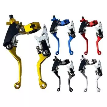 Clutch Brake Handle Lever Perch for Left Right 7/8 Black Universal Motorcycles Handlebar,Modification Tools чёрный