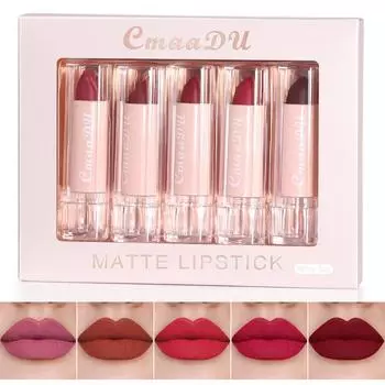 CmaaDu Lip Checker Блеск для губ Матовый увлажняющий 01