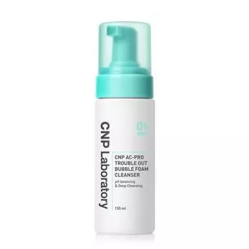 Cnp Ac Pro Trouble Out Bubble Foam Cleanser 150ml FREE