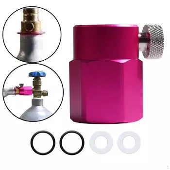 CO2 Cylinder Refill Adapter Cga320 Threaded for Soda Maker