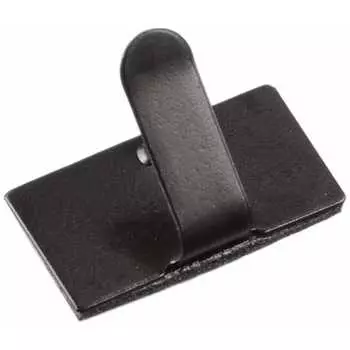 [.co.jp limited] Amon Wire Stopper Black (Cord Sticker Cable Holder Clip Hook) 10.0 x 19.5mm 30 pieces 4934