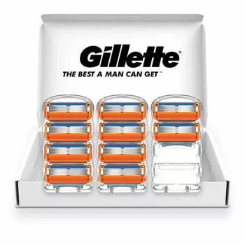 .co.jp Limited Gillette 5-лезвийная бритва Fusion Power 10 со сменными лезвиями для мужчин для бритья бороды