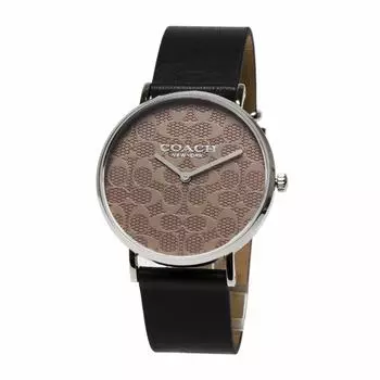 COACH 14503123 C Mark Logo Signature Perry Женские часы 36 мм Coach Perry Аналоговые часы с кожаным ремешком Деловые повседневные модные простые водонепроницаемые