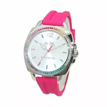 Часы COACH Coach COACH 14502529 BOYFRIEND SMALL Маленькие женские часы Boyfriend (Тренер) Серебро/Розовый [Предмет]