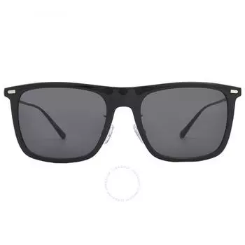 Coach Grey Rectangular Men s Sunglasses HC8356 500287 56