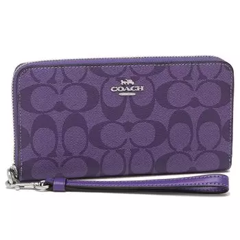 Coach Outlet Long Wallet Signature Sport C4452 SVUCM Women s [Item]