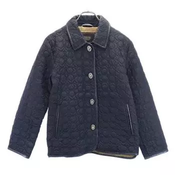 COACH Quilted jacket XS black Women Used