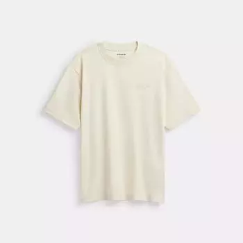 Coach T shirT In Organic coTTon Cream Large