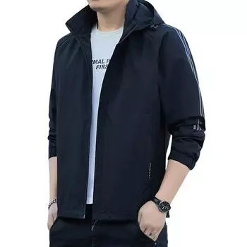 Coat Men s Jacket, Assault Suit Men s Handsome Casual Hooded Workwear XXXXXL белый