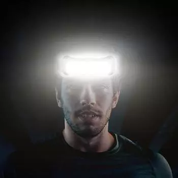 COB LED Headlight Flashlight 3 Modes USB Rechargeable Headlamp Waterproof Head Torch Outdoor Emergency Camping Fishing Lanterns