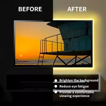 COB Light Tape 5V USB Plug-in Лента Switch Lights/m Лента шириной 8 мм Самоклеящаяся безупречная гибкая световая лента Питание от USB