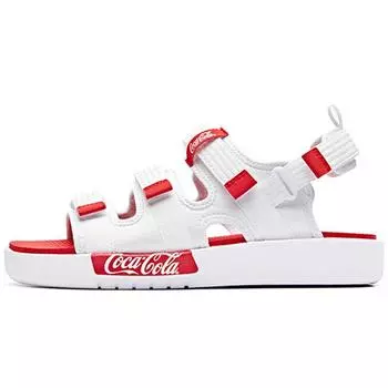 Coca-Cola, Anta Coca-Cola X Anta Пляжные сандалии Женские сандалии Белые 92926971A-9 36.5