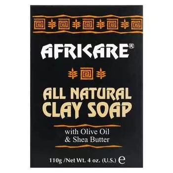 Cococare, Africare, натуральное мыло из красной глины, 110 г (4 унции)