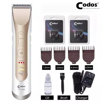 Codos CP3380 Mi Pet Trimmer Бритва Перезаряжаемая машинка для стрижки кошек и собак Электрическая машинка для стрижки домашних животных H Cutter Groomg Hcut he Steel Bde