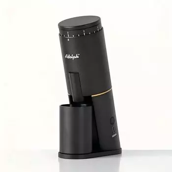 Coffee space Small electric coffee grinder Small electric grinder Electric mill Sharp titanium coating 48mm 6 blades lithium battery Small and