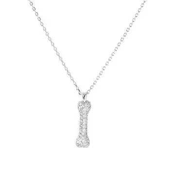 Cold Wind Style Male Copper Korean Style Pendant Fashion Jewelry Bone Clavicle Chain Women Necklace