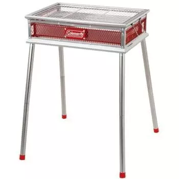 Coleman Coleman 170 9367 [гриль для барбекю Cool Spider из нержавеющей стали, красный, гриль Cool Spider, красный]