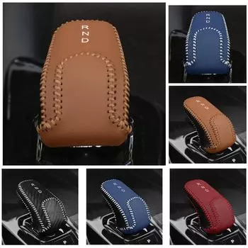 Collar Leather Car Gear Lever Cover for Geely Coolray Sx11 2025 2025 2025 Shift Knob Protector Pad Decoration Auto Modify K H7L1