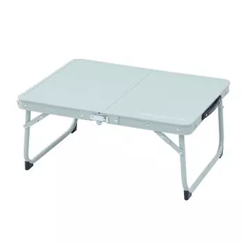 Collection Small Outdoor Leisure Table Resin Foldable Lightweight Compact Camping Picnic Indoor Green Folding Leg Resin Table [Campers Yamazen]