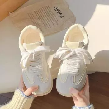 College style bear embroidered board shoes women s autumn new cute fashion women s shoes versatile casual sports shoes 35
