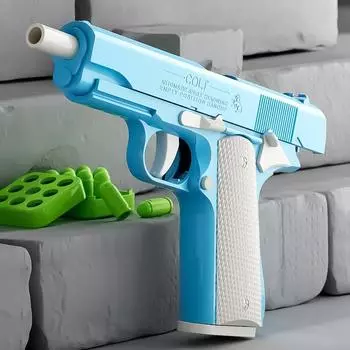 Colt 1911 Stress Shot игрушечное оружие для детей мальчиков подарок на день рождения расслабляющие игрушки возраст 5+ дропшиппинг