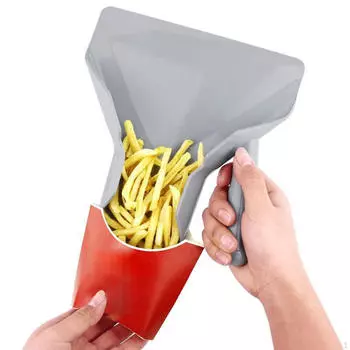 Comerical PP чипсы совок еда картофель фри лопатки ручка жарить Single Handle