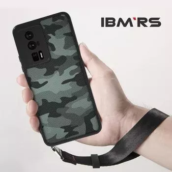(Comes with wrist strap)for Xiaomi Redmi K60/K60 Pro/Poco F5 Pro Case, [Military Grade Drop Protection] camouflage Shockproof Protective Phone Case for phone series(6.6 )
