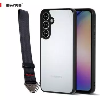 (Comes with wrist strap)IBMRS for Samsung Galaxy A35 5G Case,Camo Transparent Shockproof Protective Cover Phone Case Art Camo