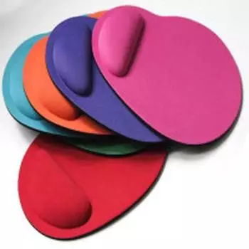 Comfort EVA Protect Wrist Mouse Pad Soft Sponge Mouse Pad Computer Game Convenient Mouse Pad Cute Desk Accessories Gaming синий