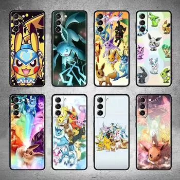 Comic Pokemon Monster Soft Case For Samsung Galaxy S20 FE S22 S21 Ultra S10 S9 S8 Plus S10e S7 Edge Phone Cover Silicone Coque Samsung S7 Edge
