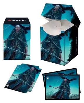 Commander Adventures in The Forgotten Realms PRO Deck Box и 100 карточных протекторов V2 The Gathering 100+ Magic