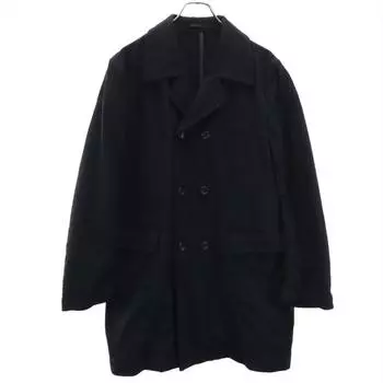 COMME des GARCONS HOMME pea coat M black Men s Used